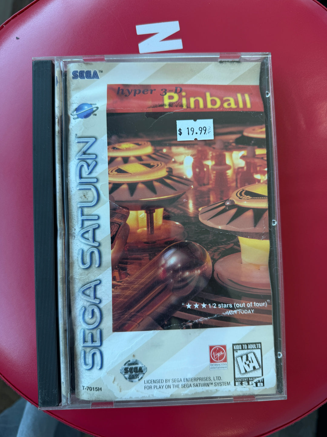 Hyper 3D Pinball - Sega Saturn DI62426