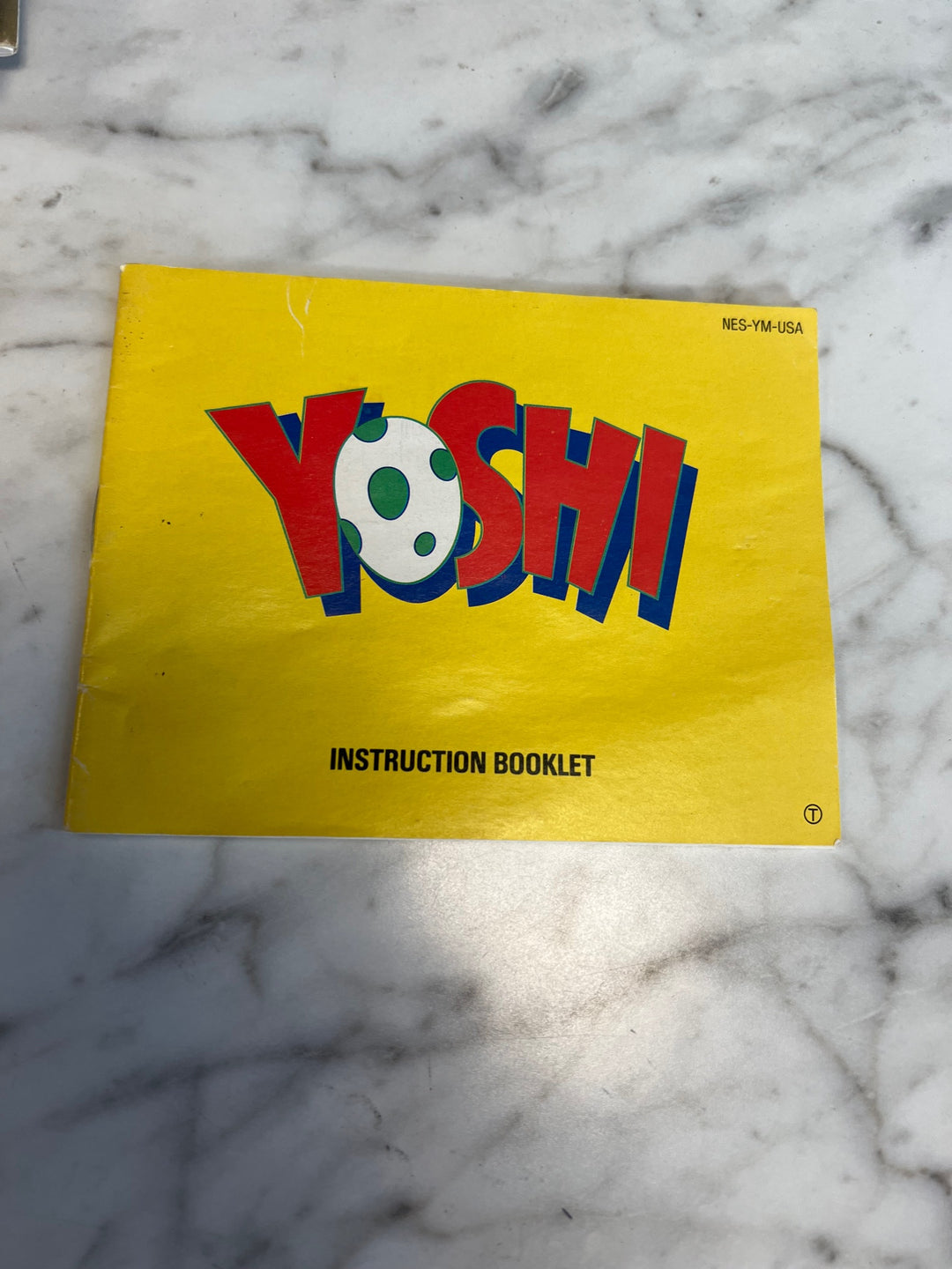 Yoshi NES Original Nintendo MANUAL ONLY MO82625