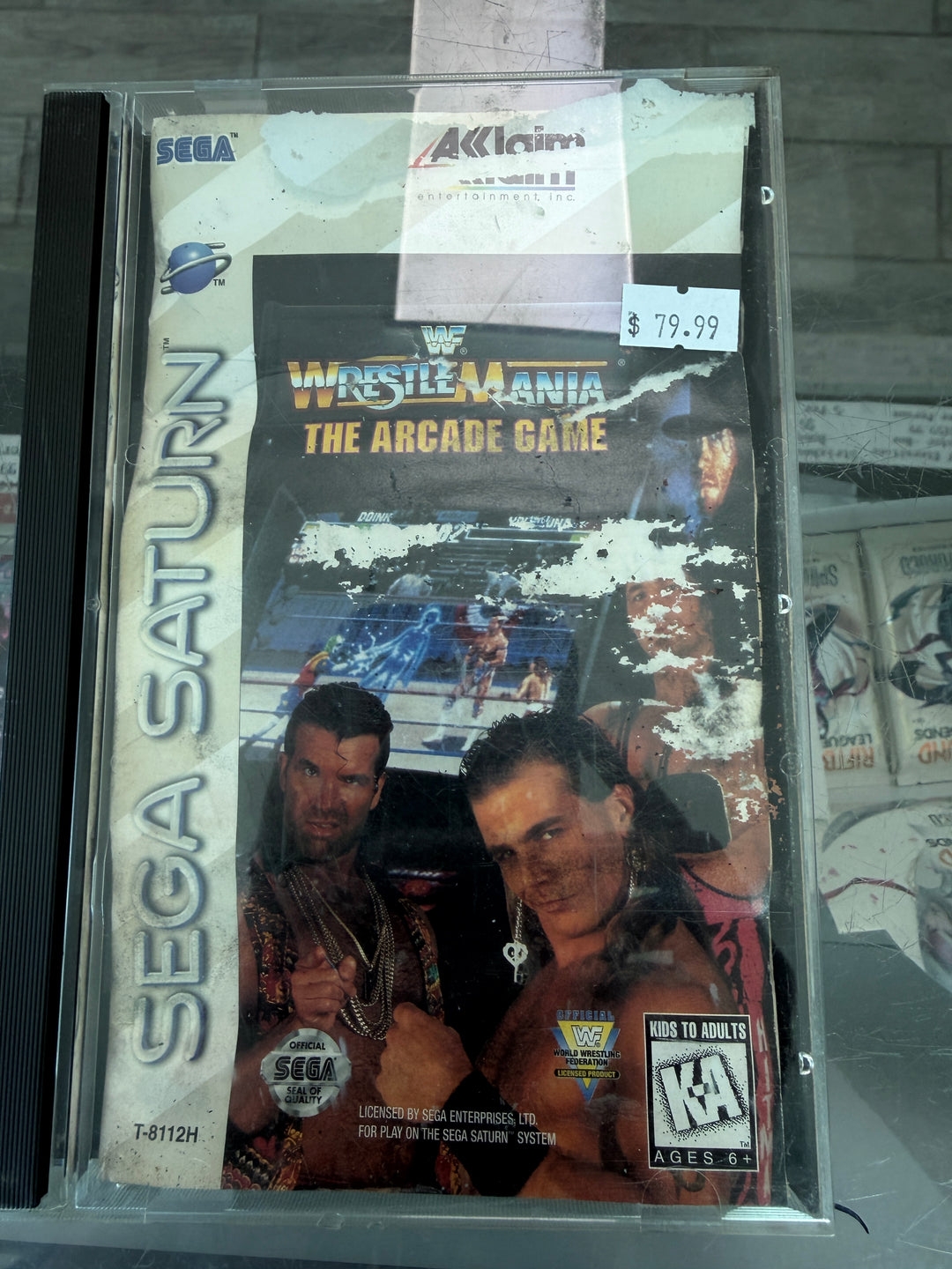 WWF WrestleMania The Arcade Game - Saturn DI62426
