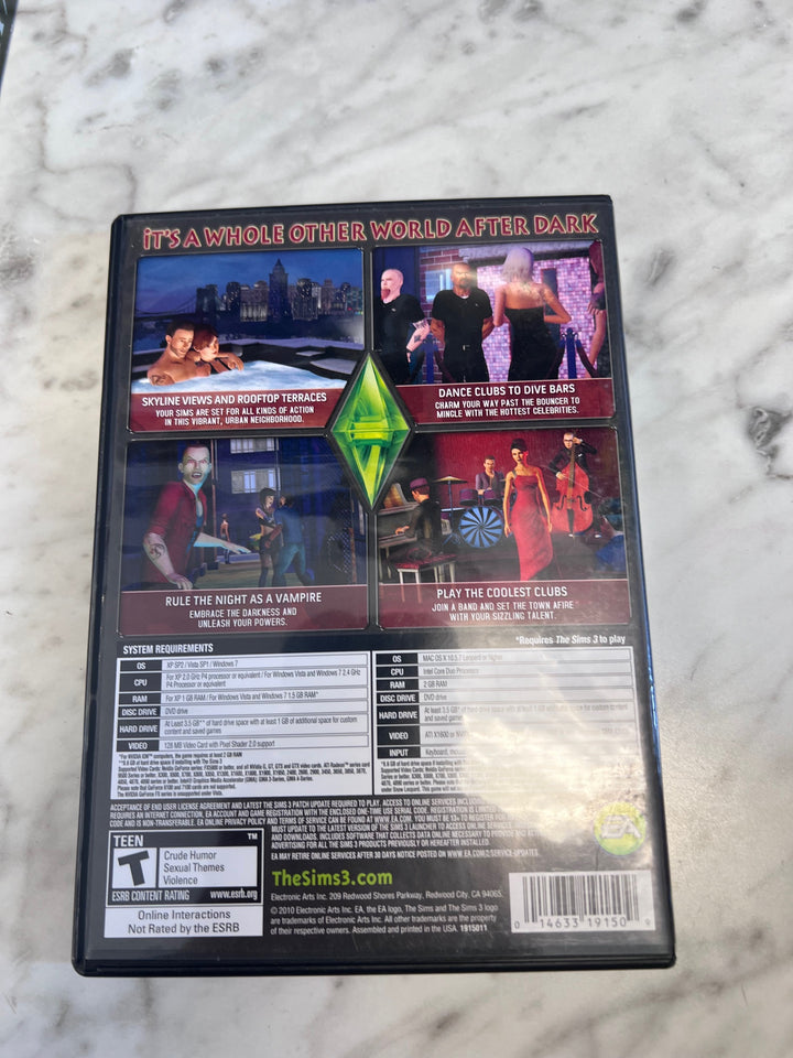 The Sims 3 Late Night Expansion Pack  PC12925