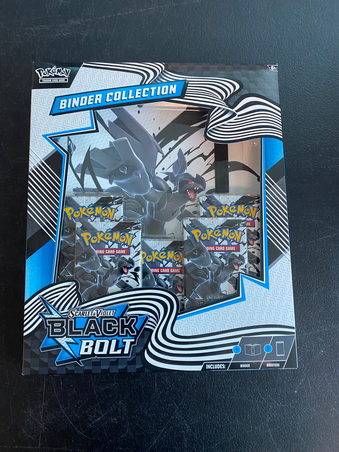 Pokemon TCG Scarlet & Violet Black Volt Binder Collection Core Gaming Pokemon TCG Scarlet & Violet Black Volt Binder Collection Core Gaming
