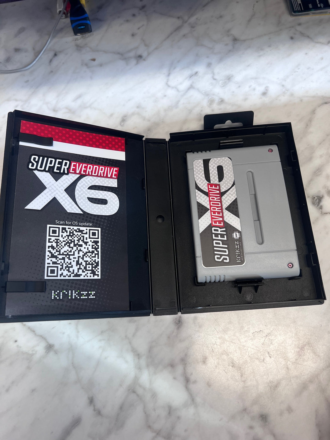 Super Everdrive X6 Flash Cart for SNES Super Nintendo (w/ 64GB SD included) UA12925