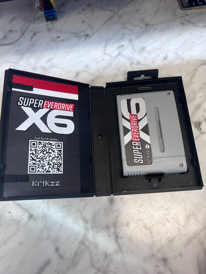 Super Everdrive X6 Flash Cart for SNES Super Nintendo (w/ 64GB SD included) UA12925