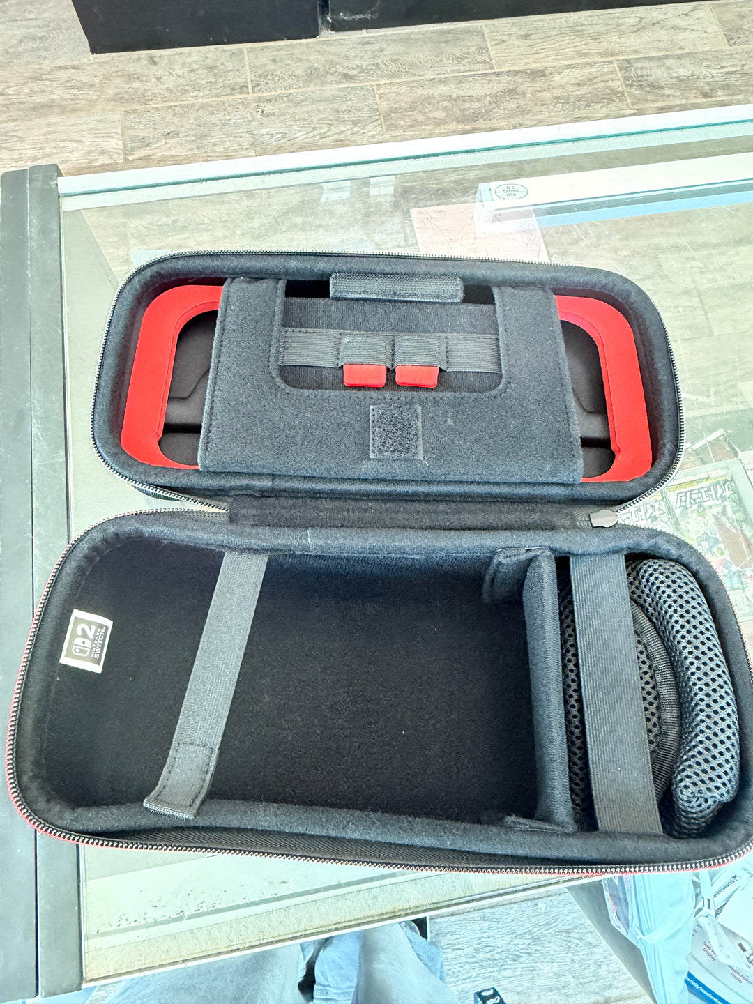 Official Nintendo Switch 2 Carrying Case Red/Black UA62426