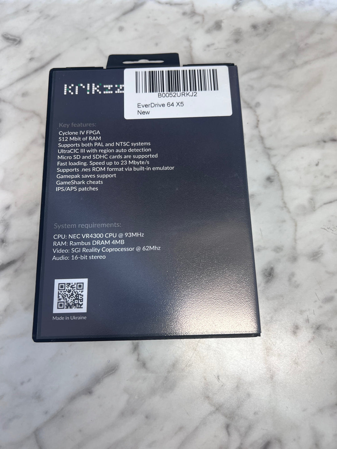 Everdrive 64 X5 (w/ 256GB SD included) UA12925