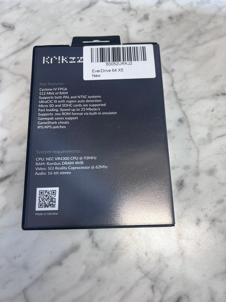 Everdrive 64 X5 (w/ 256GB SD included) UA12925