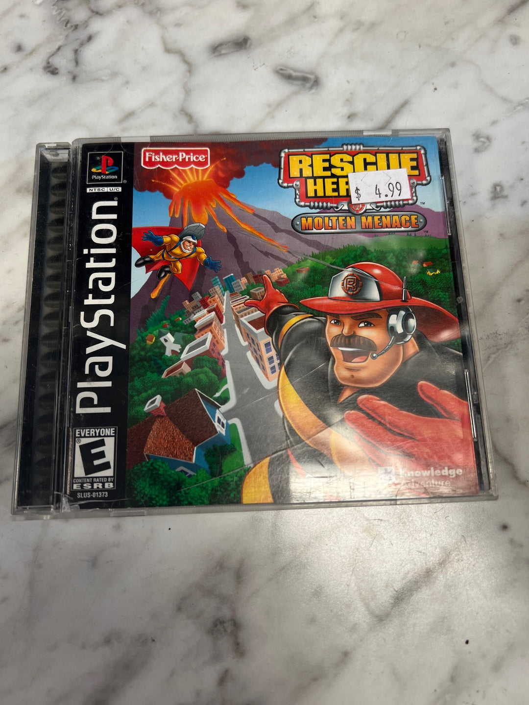 Rescue Heroes - Molten Menace - PS1 D53025