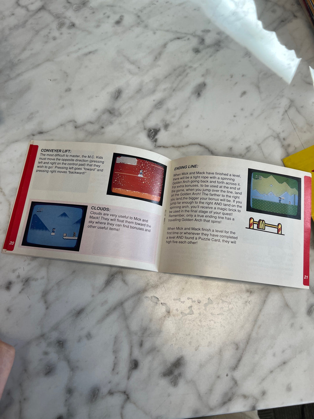 M.C. Kids NES Original Nintendo MANUAL ONLY MO82625