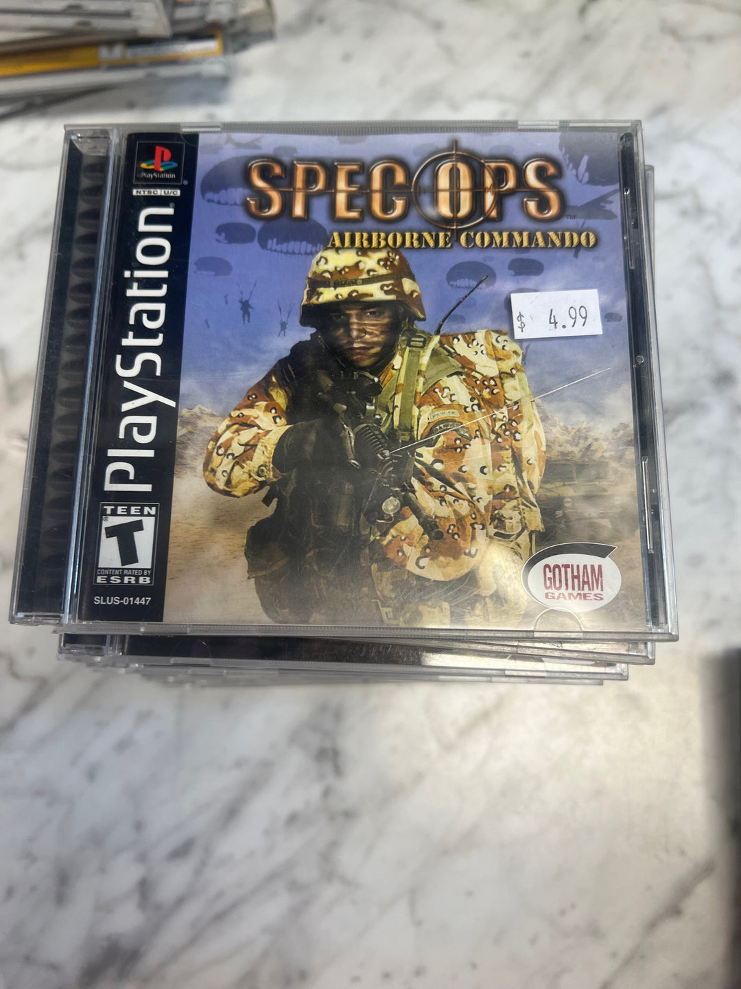 Spec Ops: Airborne Commando - PS1 D53025
