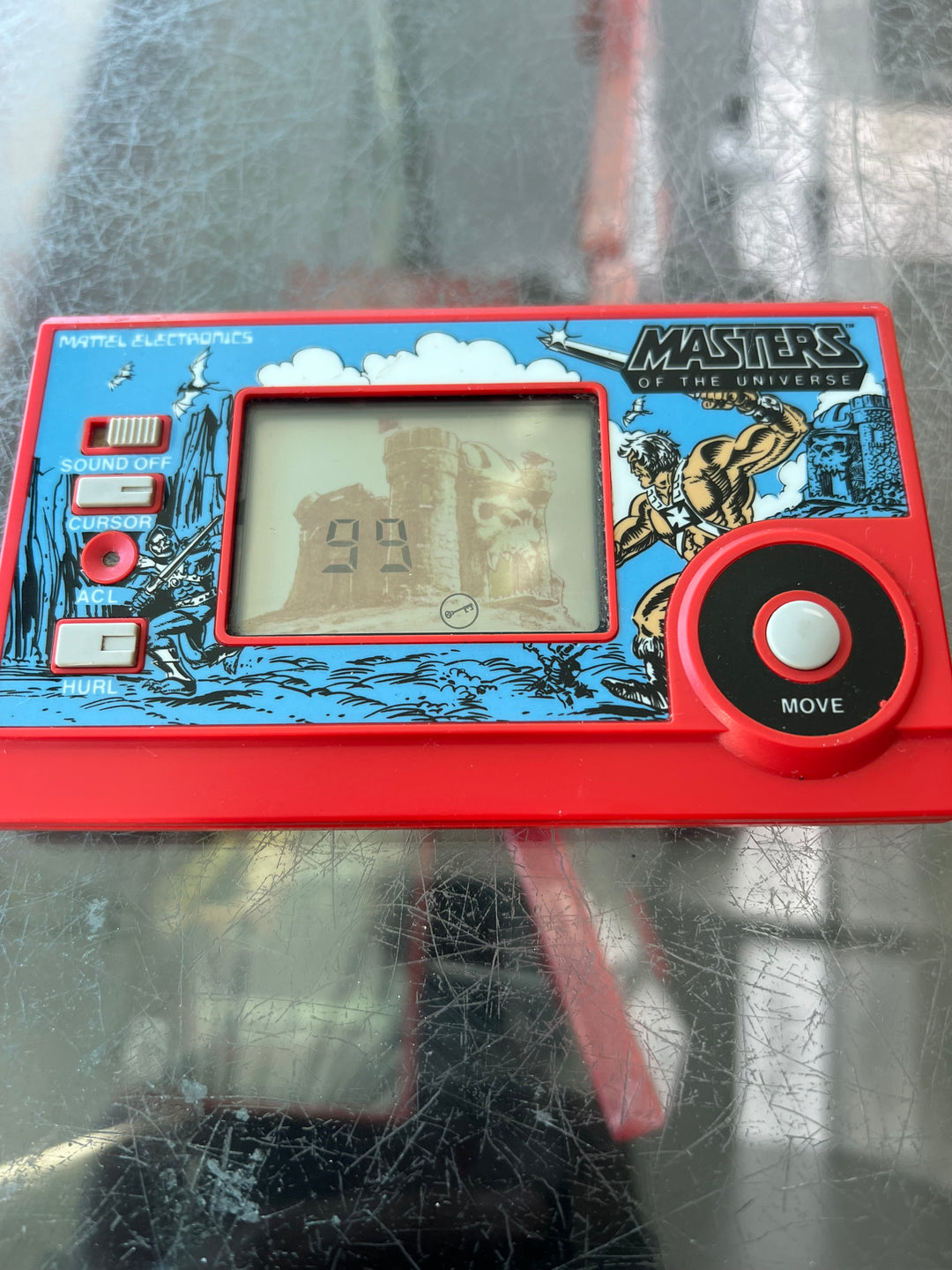 Vintage Mattel Electronics Masters of the Universe Handheld Game UA6326