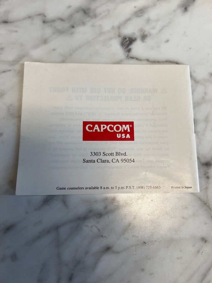 Mega Man 3 NES Original Nintendo MANUAL ONLY MO82625