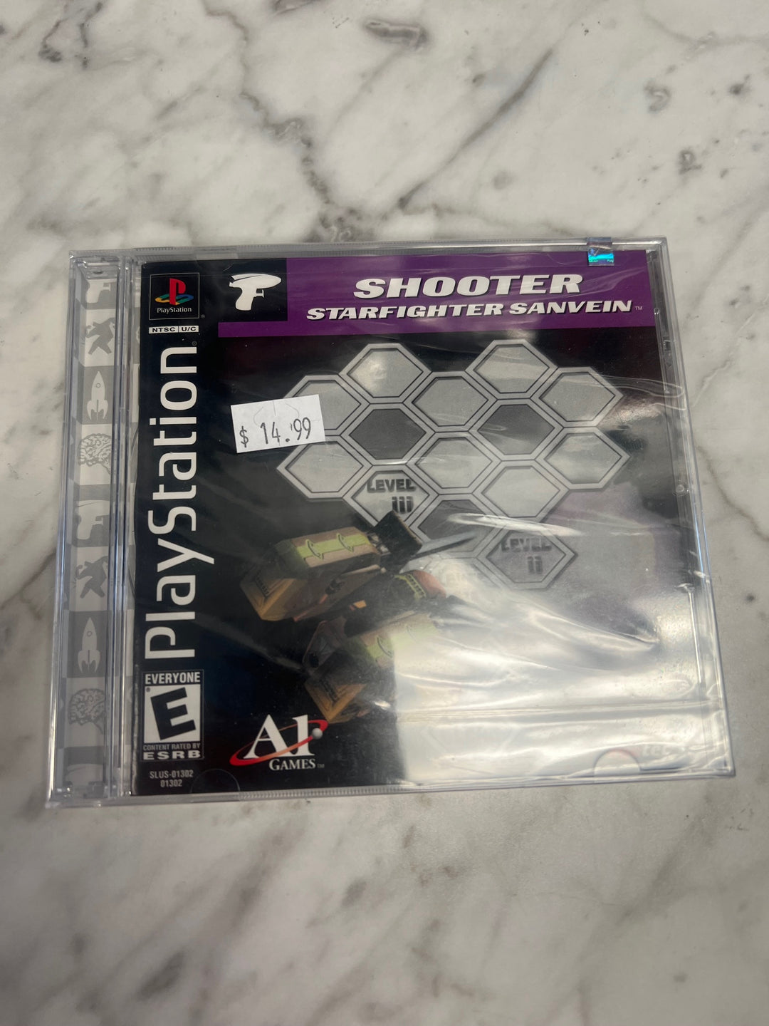 Shooter Starfighter Sanven - PS1 D53025