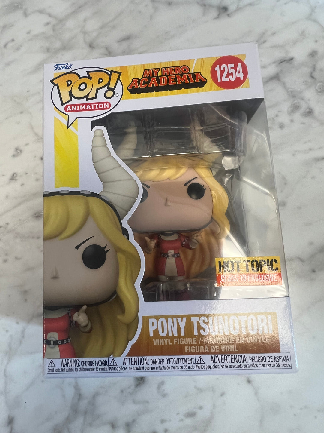 Funko Pop My Hero Academia Pony Tsunotori #1254 Class 1B FN81324