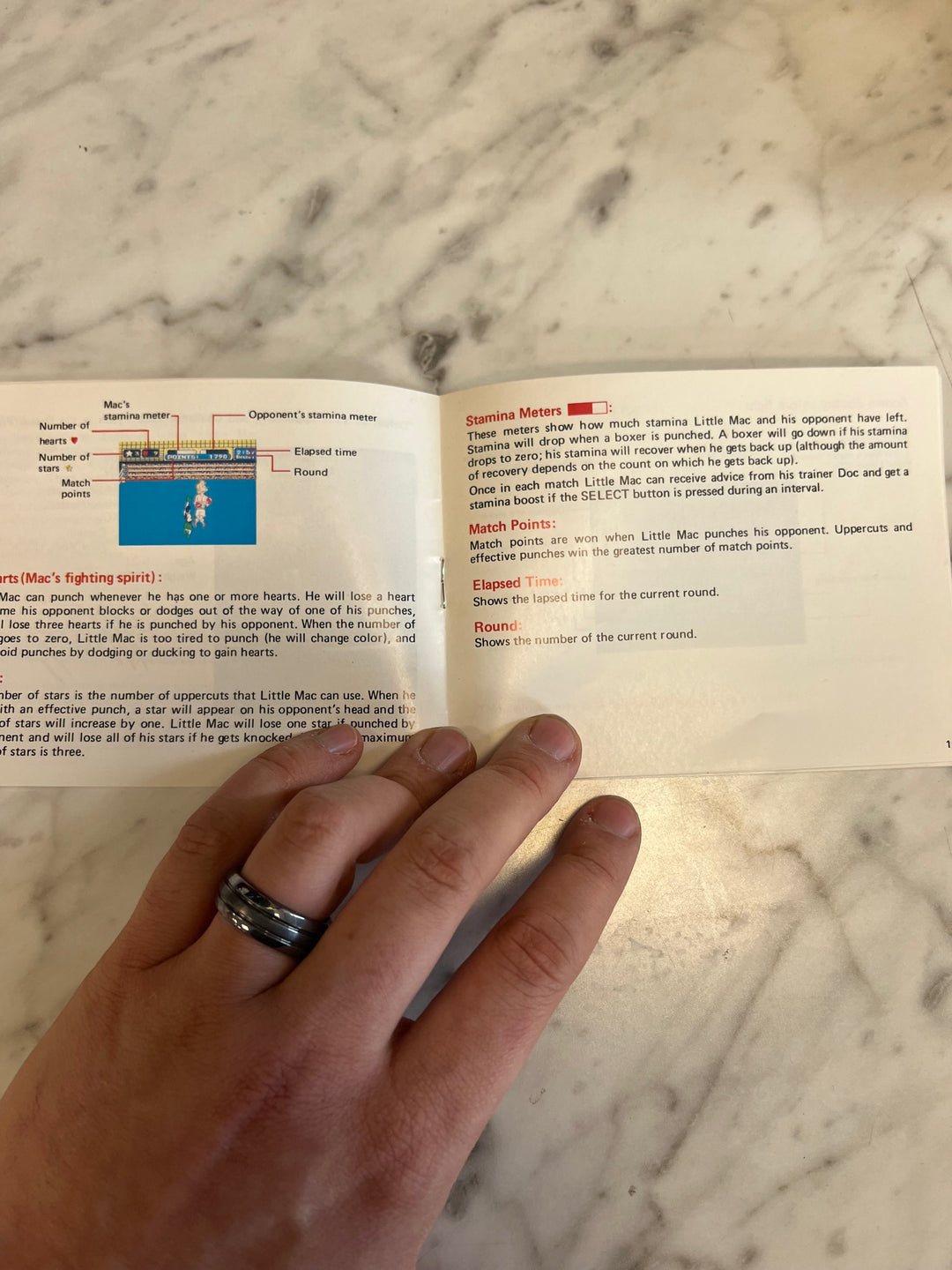Mike Tyson's Punch-Out!! NES Original Nintendo MANUAL ONLY MO82625