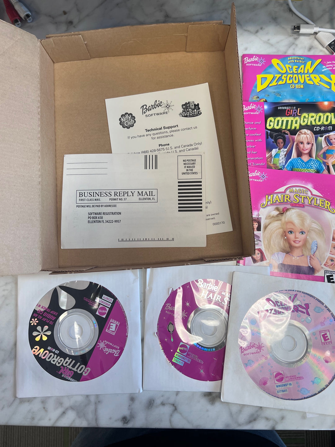 Barbie Birthday Collection Big Box PC CD-ROM PC121025