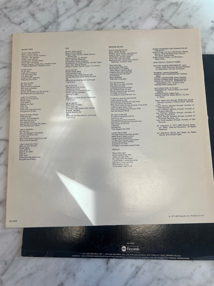 Steely Dan - Aja - Vinyl Record