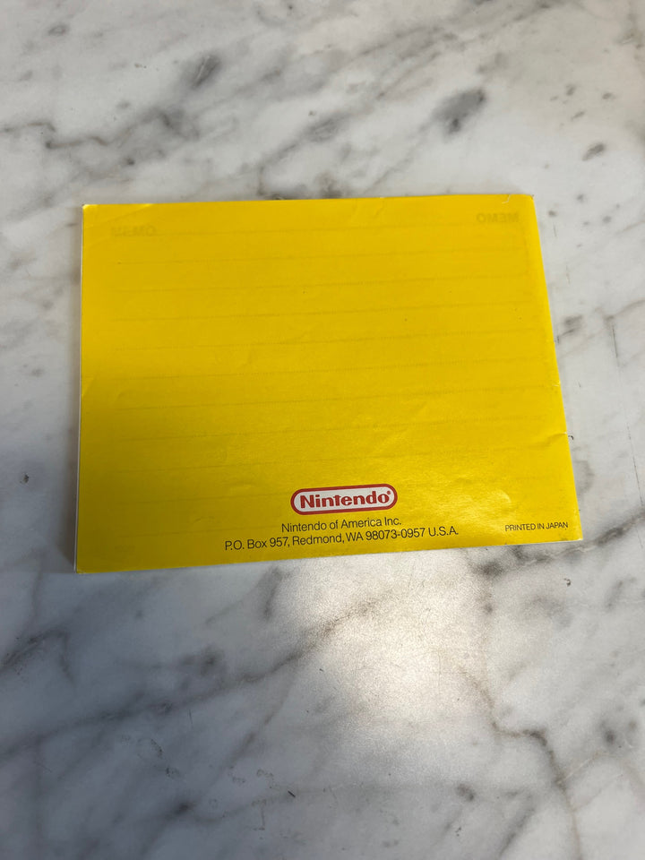 Super Mario Bros 3 NES-UM-USA NES Original Nintendo MANUAL ONLY MO82625