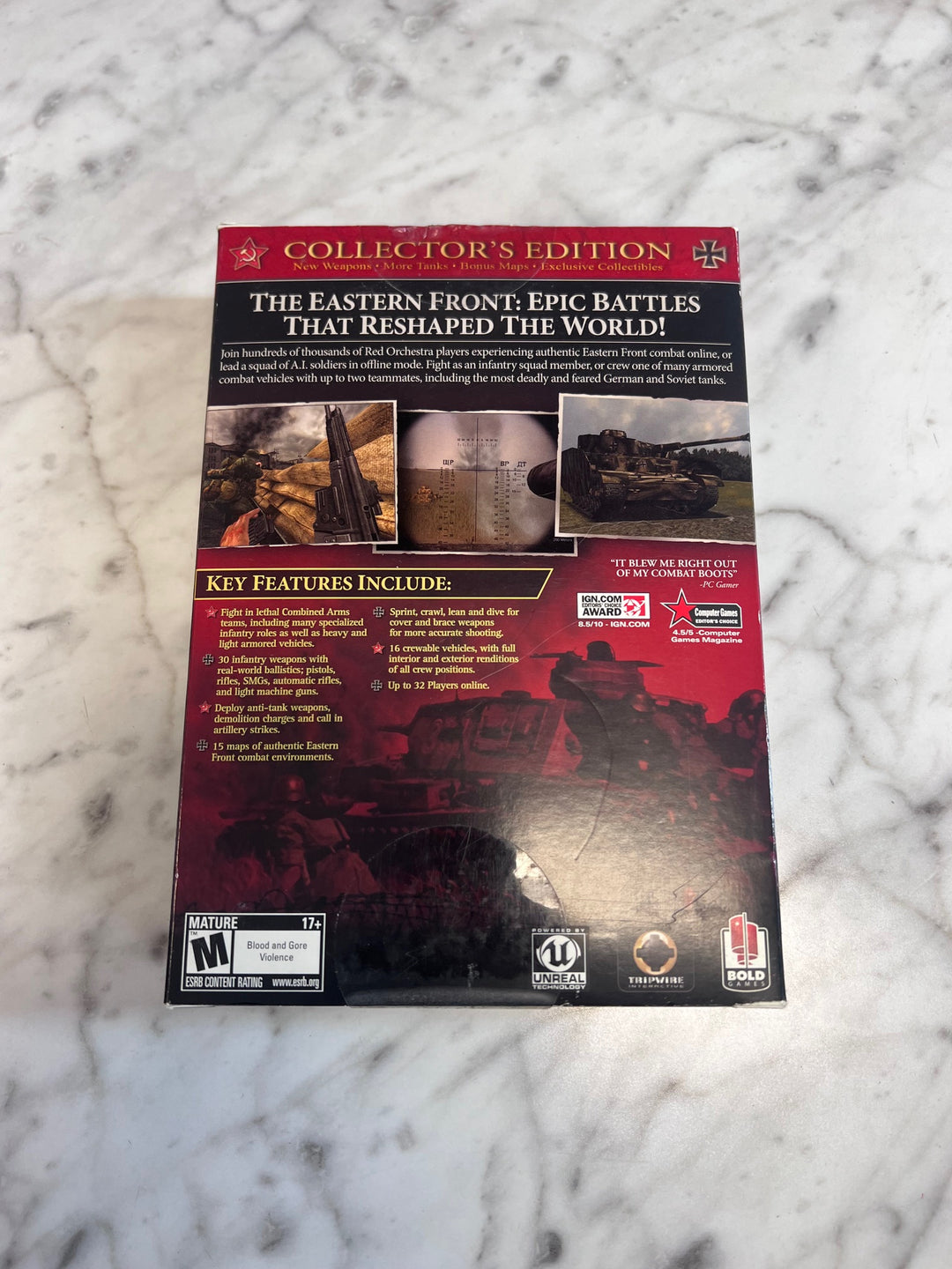 Red Orchestra Ostfront 41-45 Collector's Edition PC CD-ROM PC121025