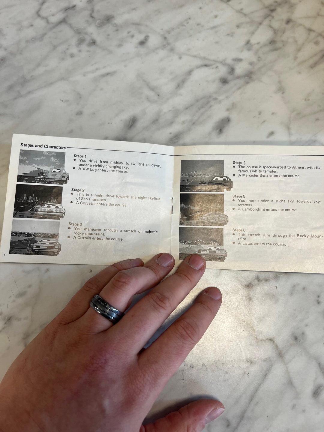 Rad Racer NES Original Nintendo MANUAL ONLY MO82625