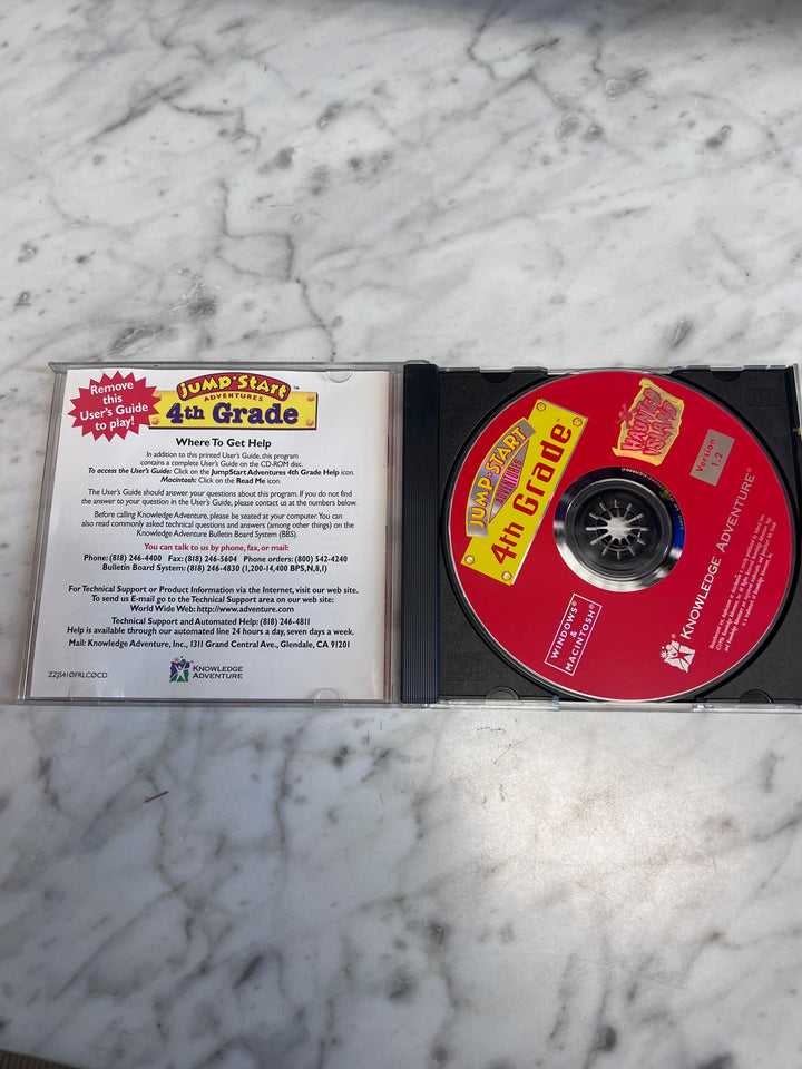 Jump Start Adventures 4th Grade Haunted Island PC CD-ROM in Jewel Case PC121025