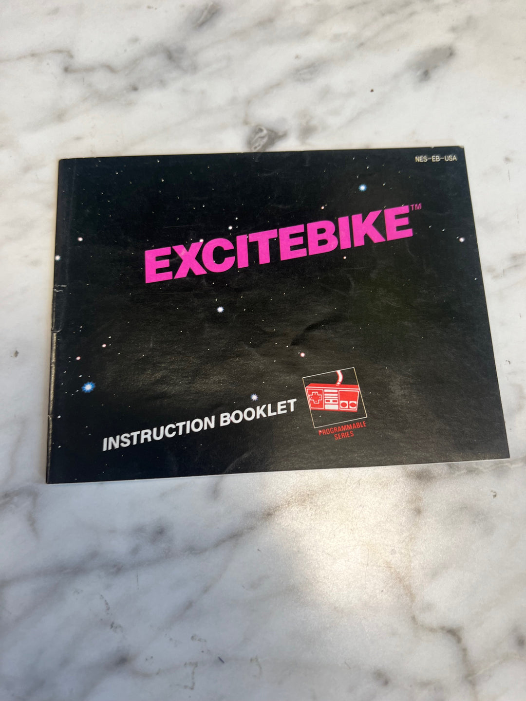 Excitebike NES Original Nintendo MANUAL ONLY MO82625