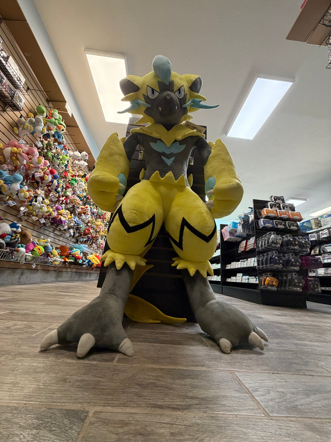 Pokemon Center Authentic Life Sized Zeraora Plush UT7126