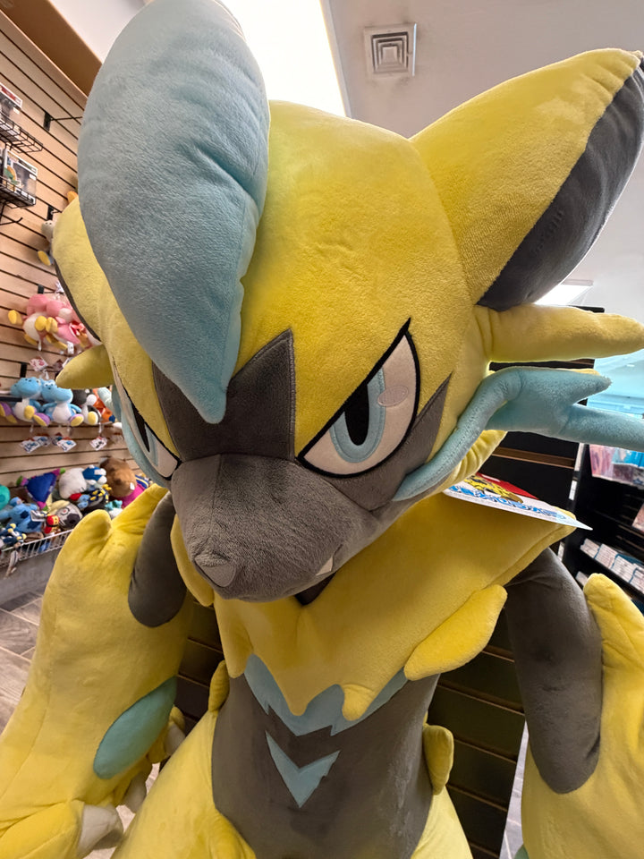 Pokemon Center Authentic Life Sized Zeraora Plush UT7126