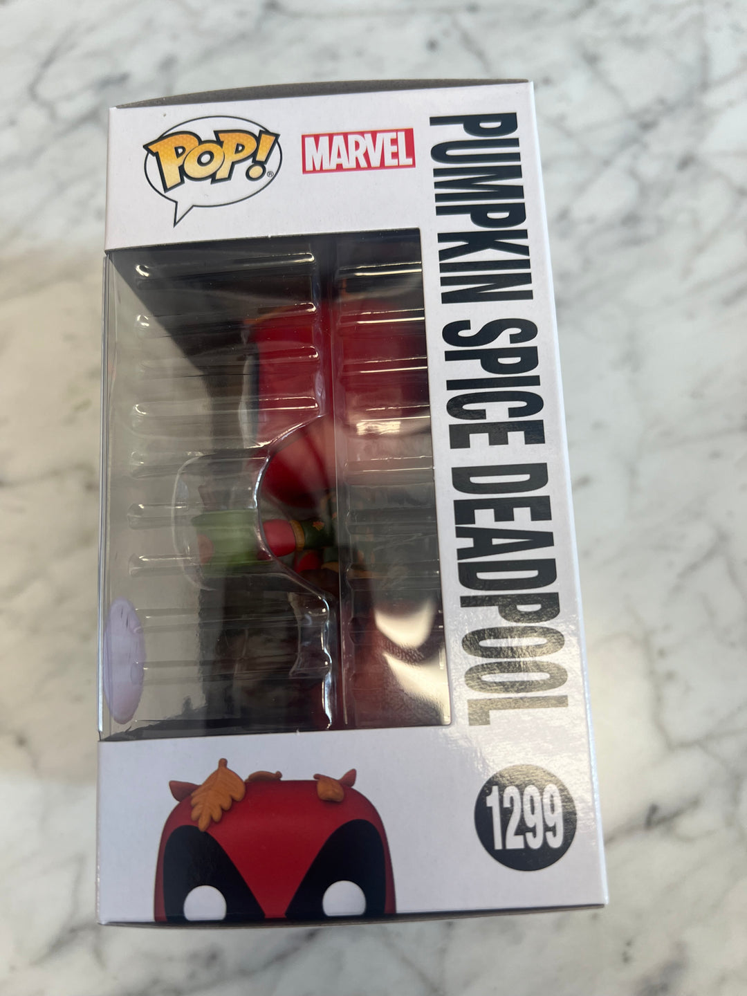 FUNKO POP! PUMPKIN SPICE DEADPOOL #1299 EXCLUSIVE GAMESTOP FN81324