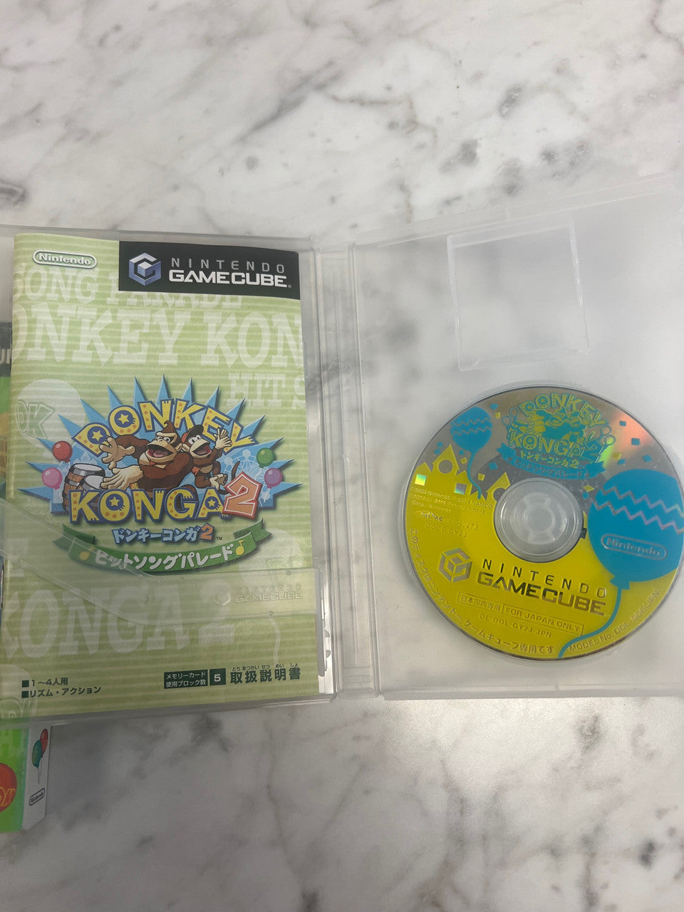 Donkey Konga 2 Japanese Nintendo Gamecube CIB