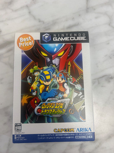 Japanese Rockman EXE Transmission Nintendo Gamecube CIB