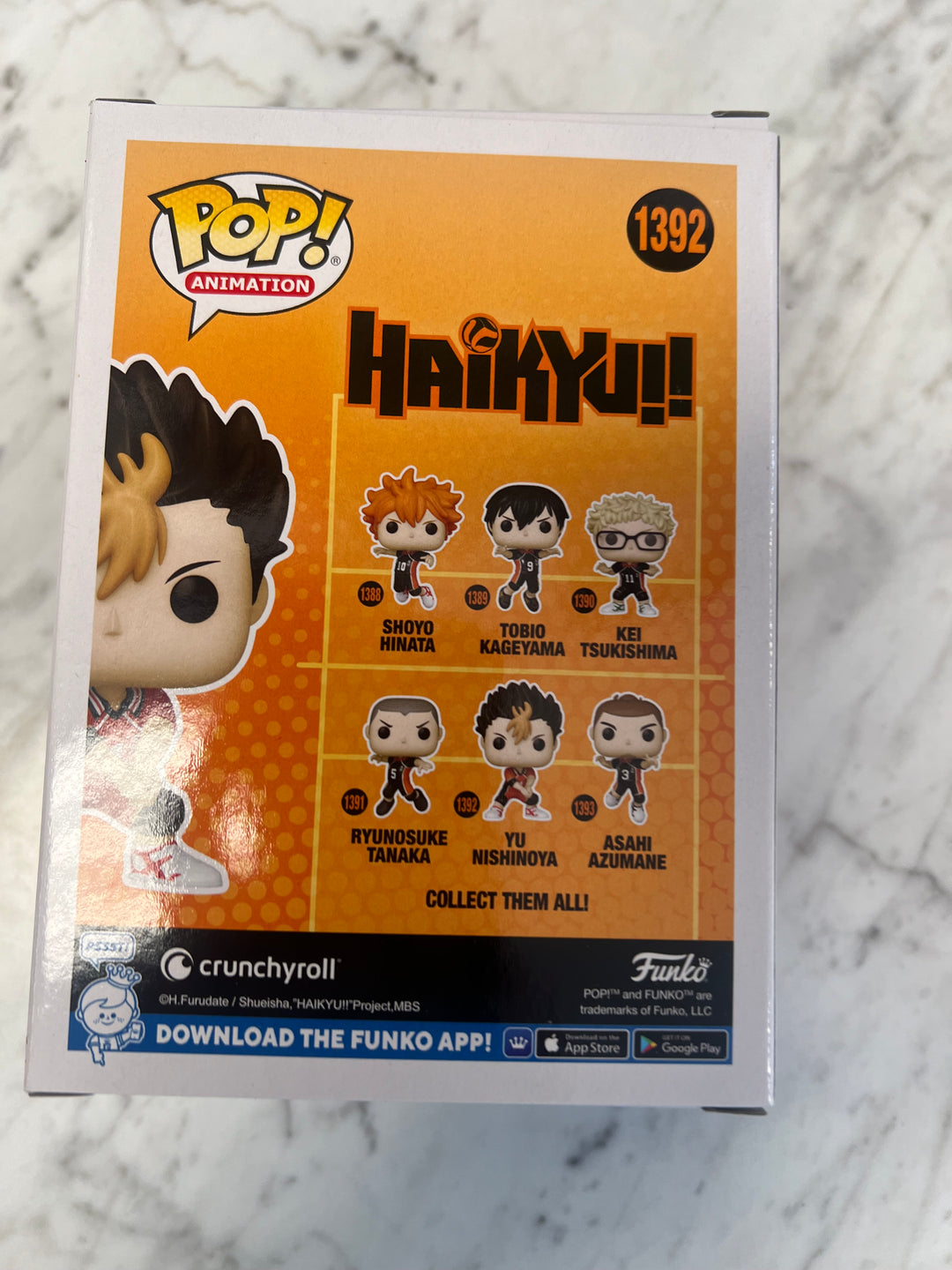 Haikyu!! Yu Nishinoya Funko Pop! Vinyl Figure #1392   FP111124