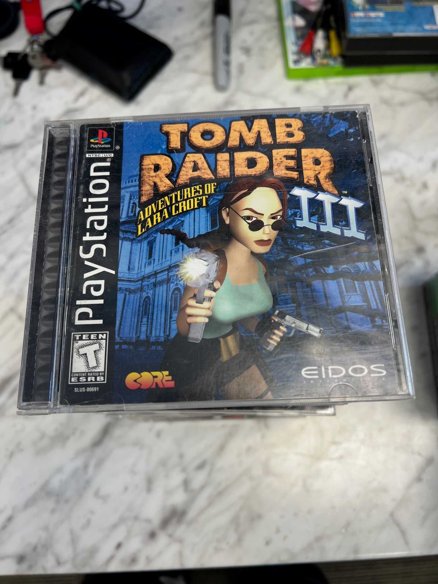 Tomb Raider III: Adventures of Lara Croft - PS1 D53025 – Core Gaming
