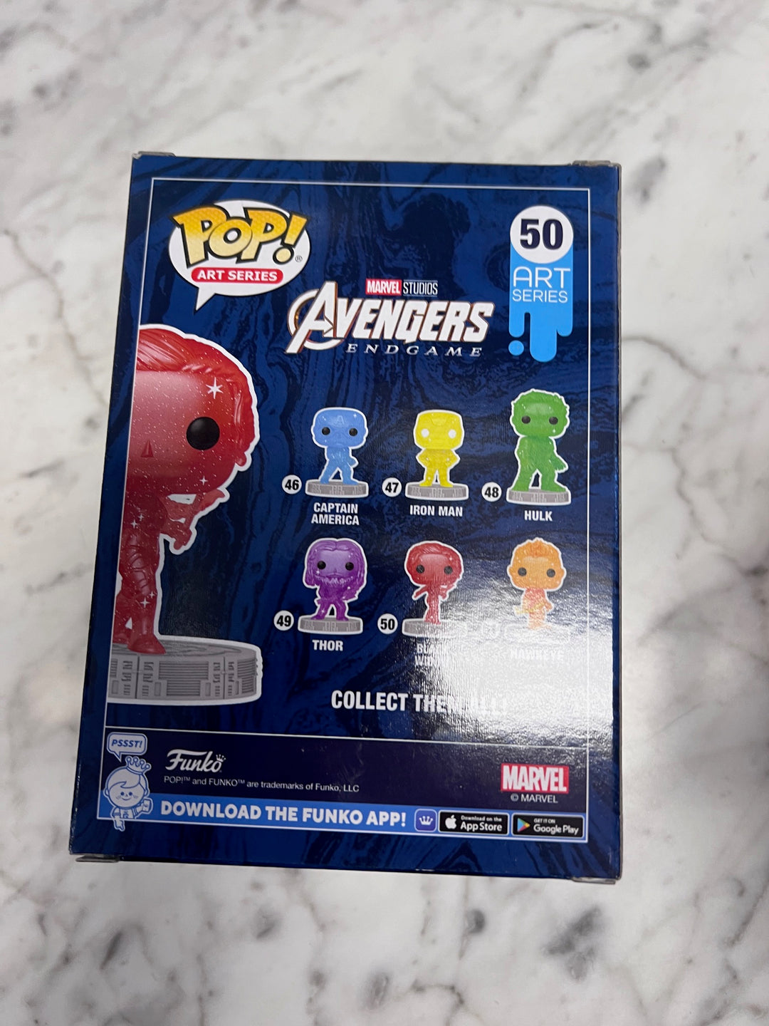 Funko Pop! Art Series Black Widow #50 Marvel Infinity Saga FP121025