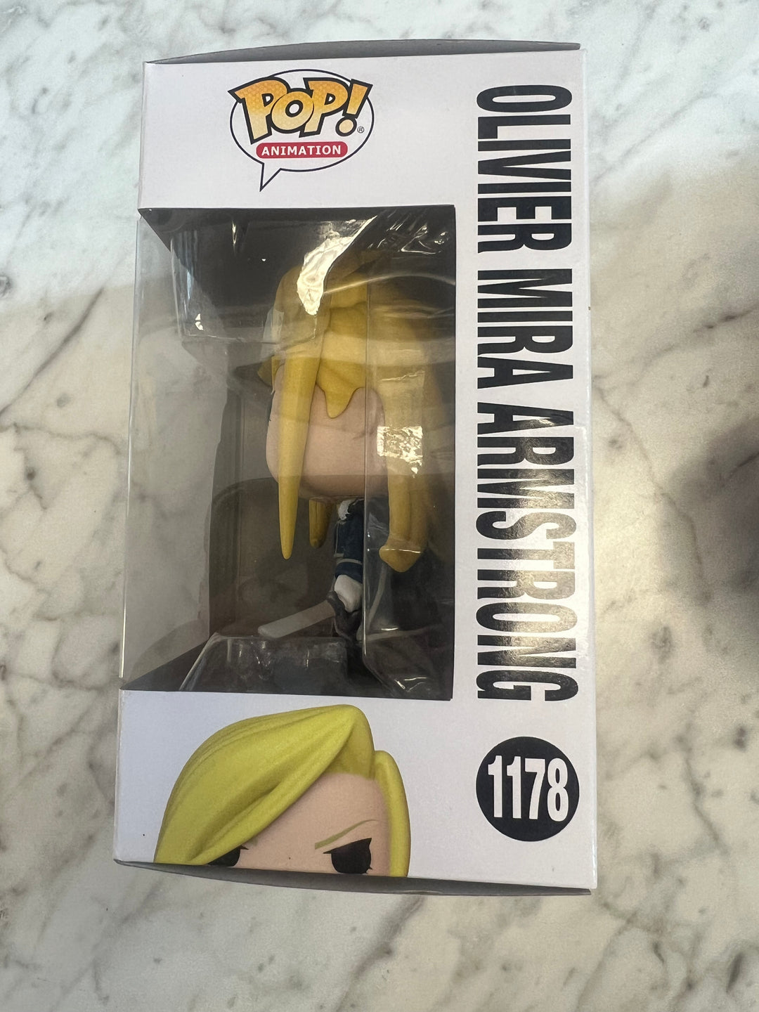 FUNKO POP Fullmetal Alchemist Brotherhood #1178 Olivier Mira Armstrong   FN81324