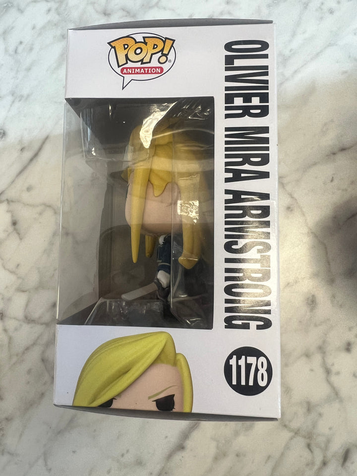 FUNKO POP Fullmetal Alchemist Brotherhood #1178 Olivier Mira Armstrong   FN81324