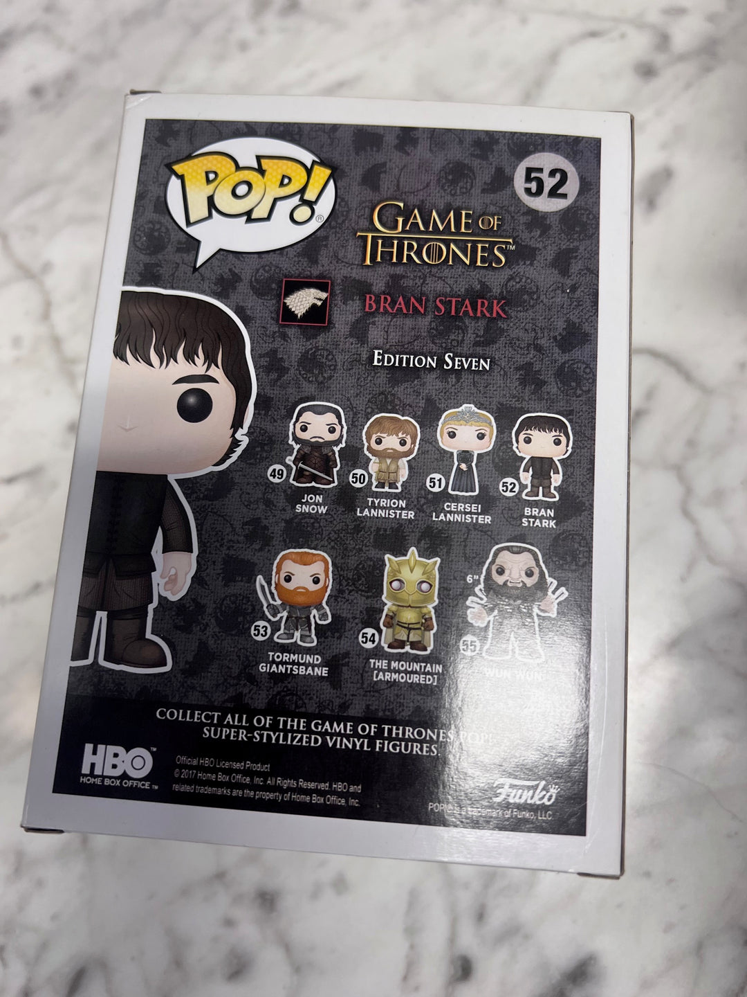 Funko Pop! Bran Stark #52 Game of Thrones   FP121025