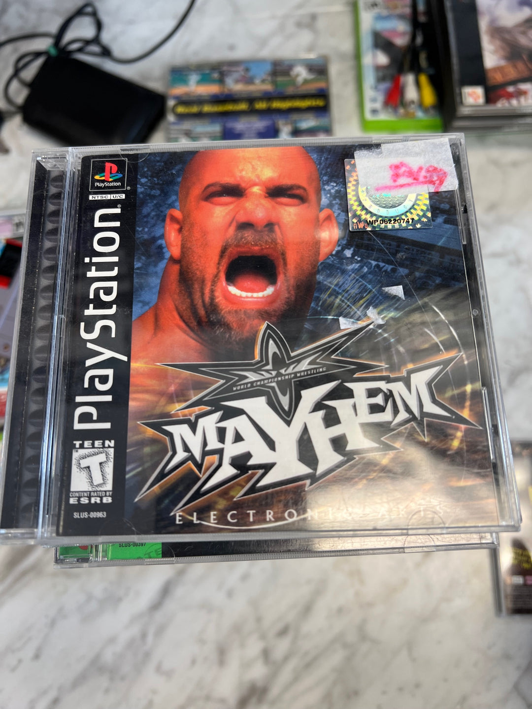 WCW Mayhem - PS1 D53025