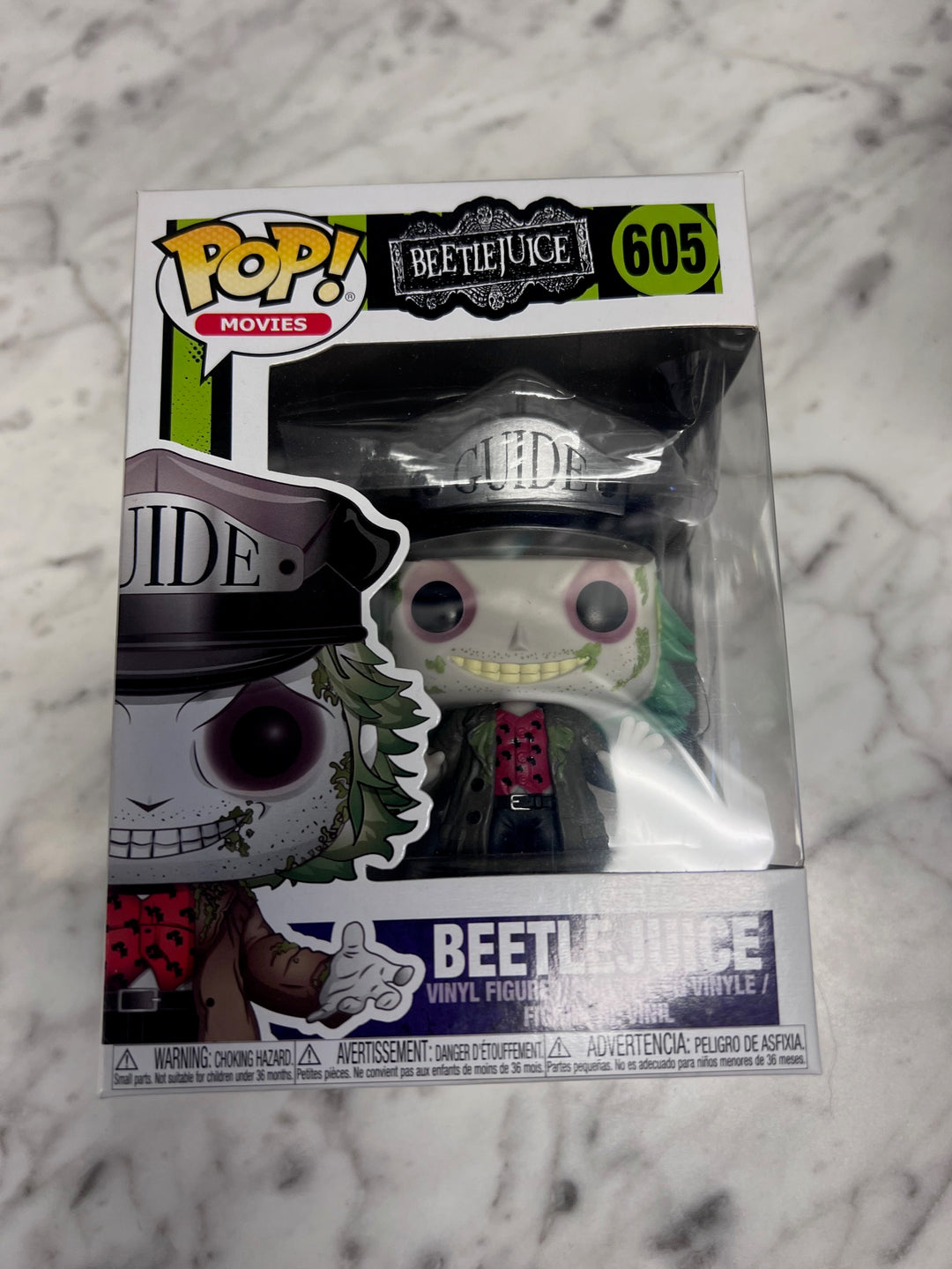 Funko Pop! Beetlejuice #605 Guide Hat   FP121025