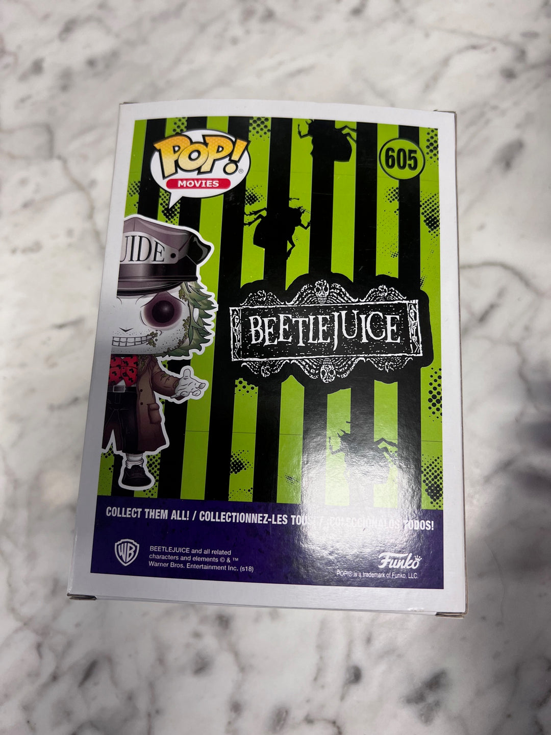 Funko Pop! Beetlejuice #605 Guide Hat   FP121025