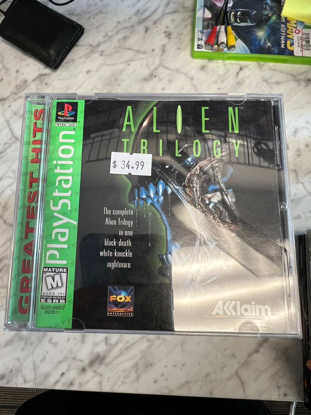 Alien Trilogy - PS1 D53025