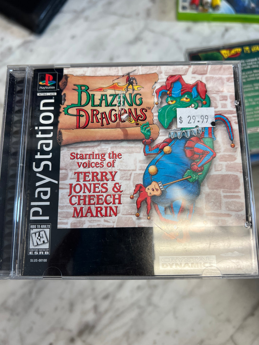 Blazing Dragons - PS1 D53025