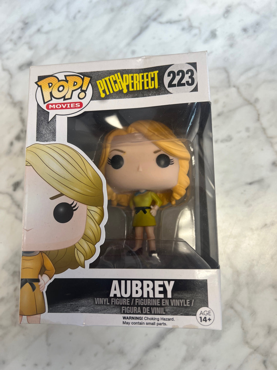 Funko Pop: Aubrey Pitch Perfect Movie, Vinyl Figure Collector #223 Damaged box FN81324