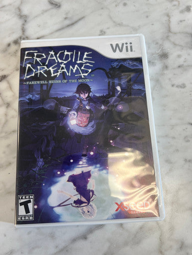 Fragile Dreams Nintendo Wii Case and manual only