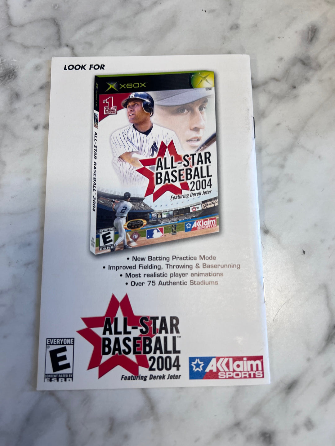 ATV Quad Power Racing 2 Original Xbox MANUAL ONLY MO82625