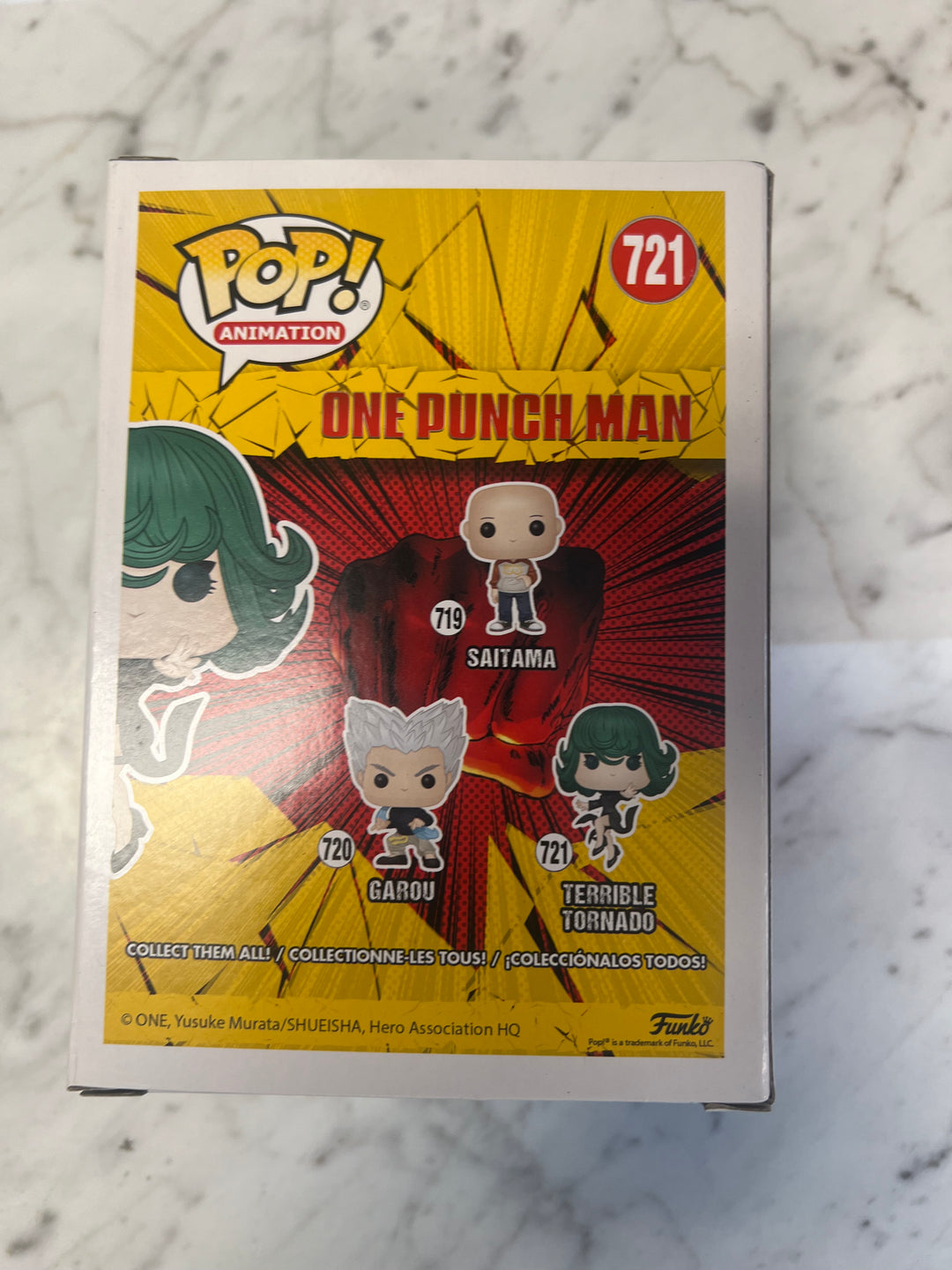 One Punch Man #721 Terrible Tornado Funko Pop FP111124