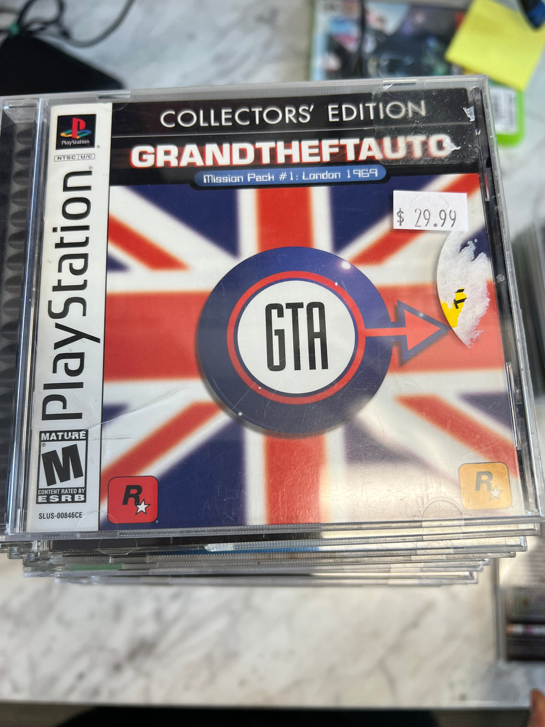Grand Theft Auto Mission Pack #1: London 1969 - PS1 D53025