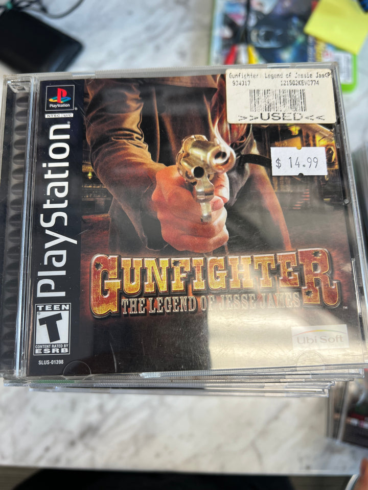 Gunfighter The Legend of Jesse James - PS1 D53025