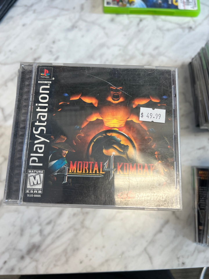 Mortal Kombat 4 - PS1 D53025