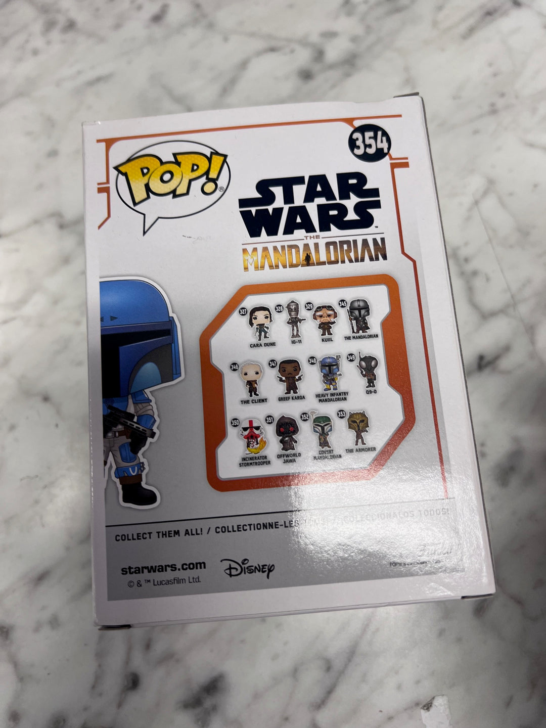 Funko Pop! Death Watch Mandalorian Two Stripes #354 Star Wars FP121025