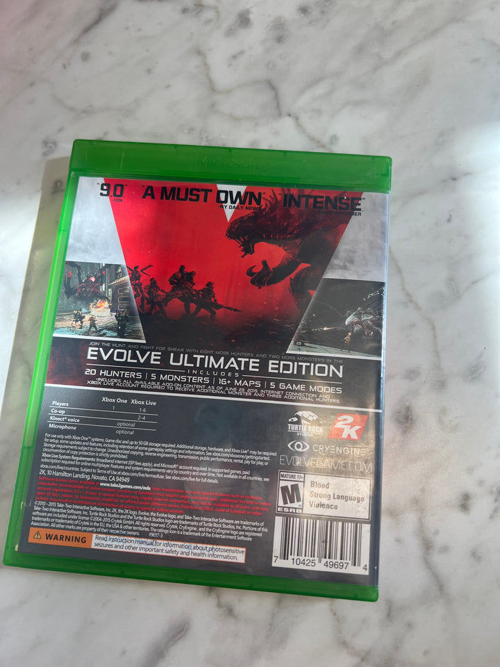 Evolve Ultimate Edition Xbox One